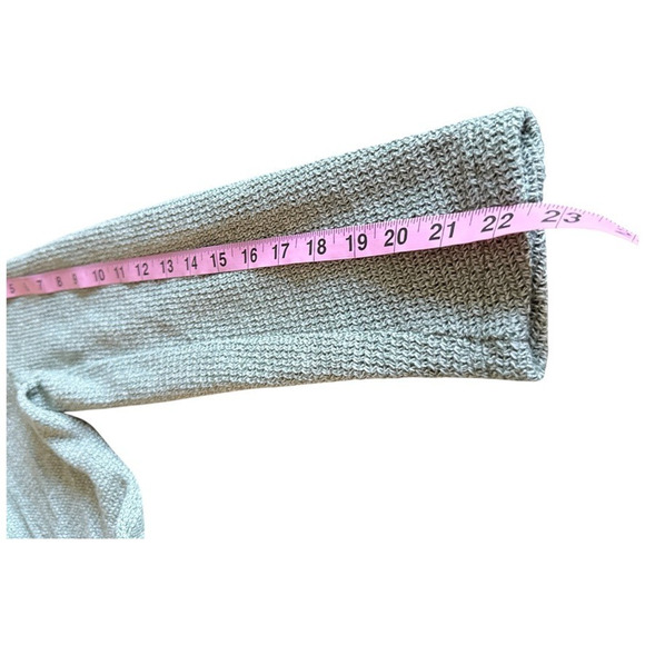 French Mauve Anthropologie Sage Textured Knit Longline Blazer Cardigan Coat S - Picture 8 of 10